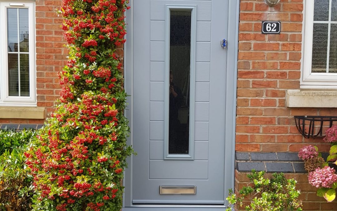 Mrs Spalding, new composite front door Warwickshire